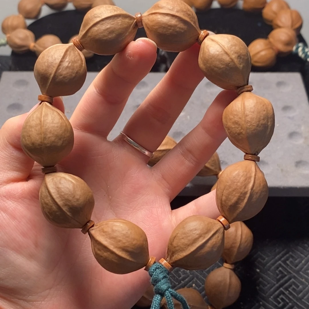 橄榄核手串/手链爱****茶2027梅林铁三花橄榄核