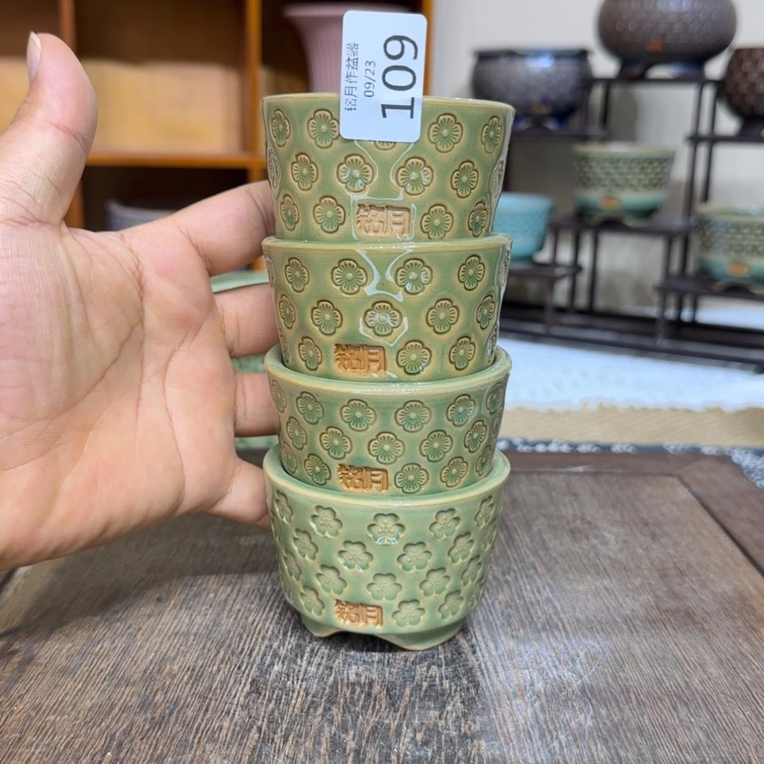 手工花盆 109 内口口径 6 cm