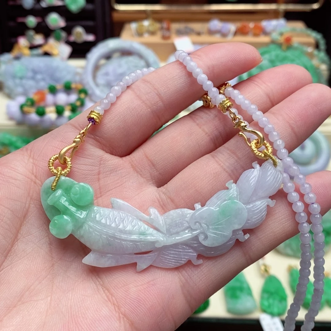 颈饰未镶嵌翡翠翡翠吊坠