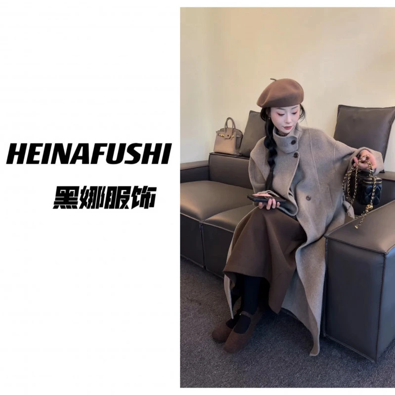 HEINA清仓【高品质大衣】立领大衣 2802-6