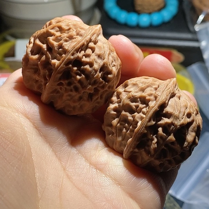 【闪购商品】吊坠文玩核桃黄松峪元宝