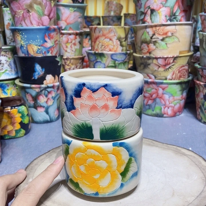 景德镇艺术手绘作品