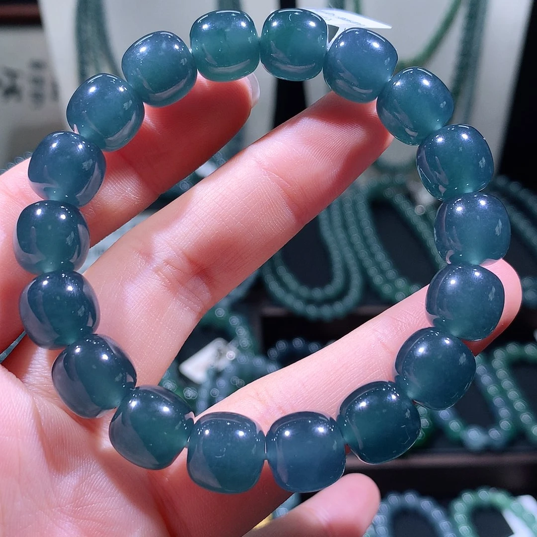 未镶嵌手链翡翠天然a货翡翠手串12