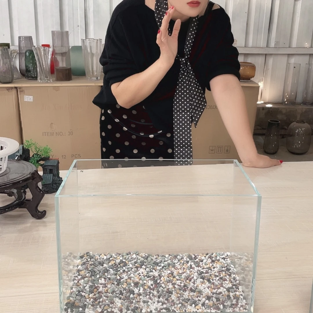 金晶超白透明裸缸30长