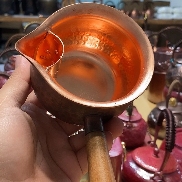 纯手工制作紫铜tonghu