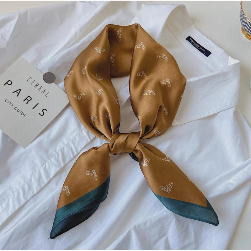 （马头）1056高档丝巾围巾女士披肩新款素雅百搭防晒