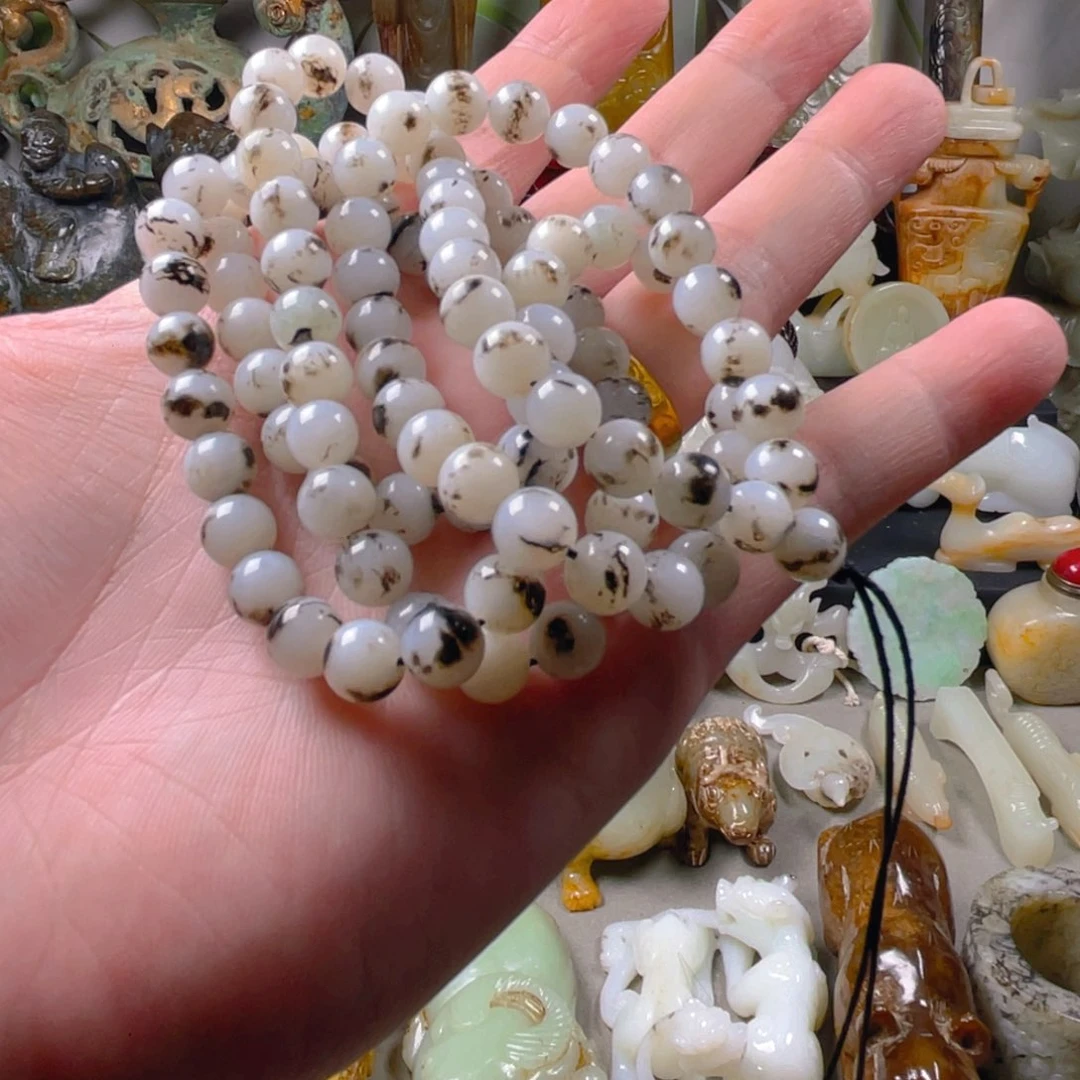 和田玉把件未镶嵌新***缘