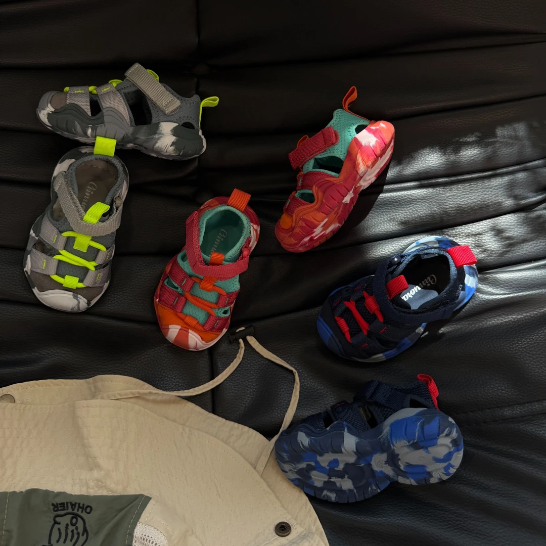 GIHNOURAT【海底世界】儿童户外溯溪凉鞋夏季透气防滑学步鞋0357