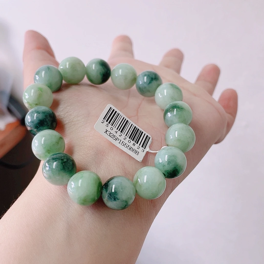 定制翡翠未镶嵌珠串