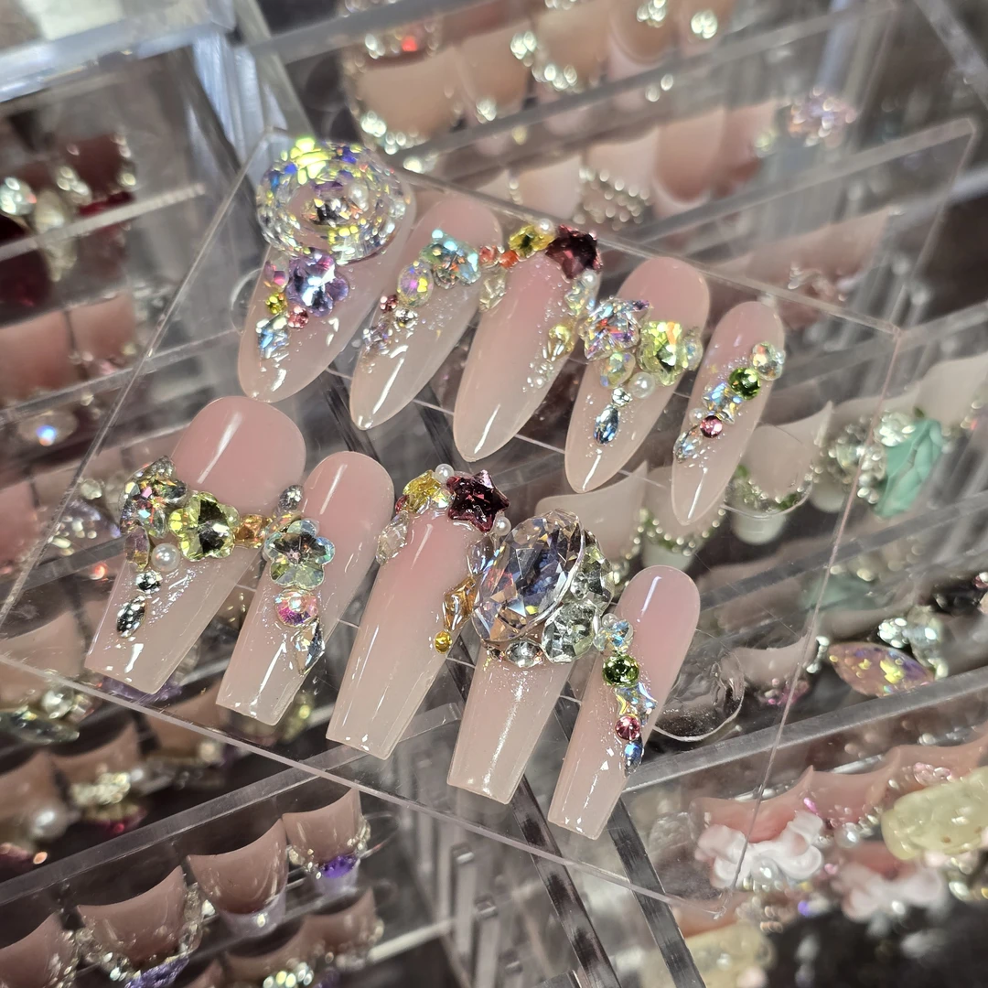 天使之环(施华洛/进口)纯手工穿戴甲