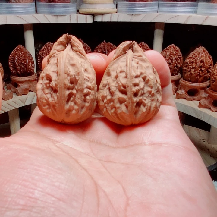 不***e文玩核桃把件蟹钳