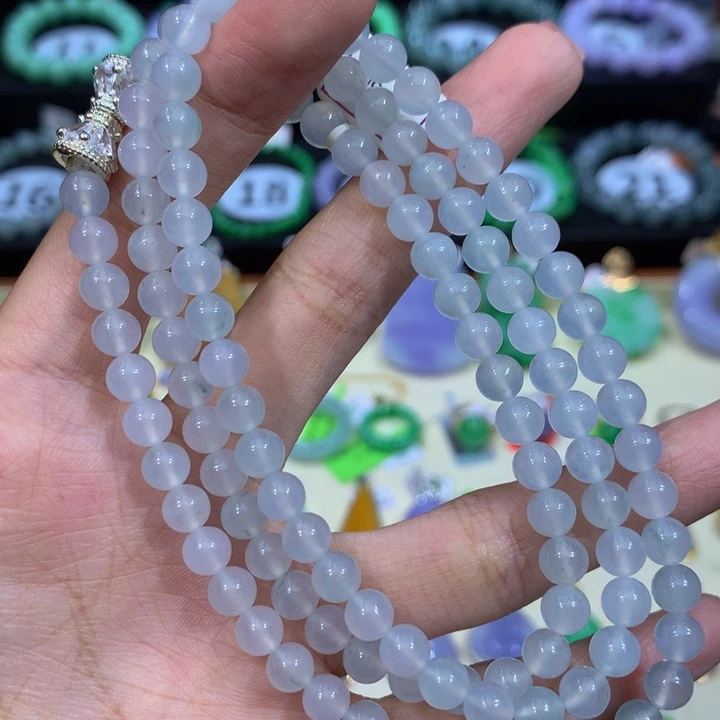 翡翠未镶嵌手链翡翠5