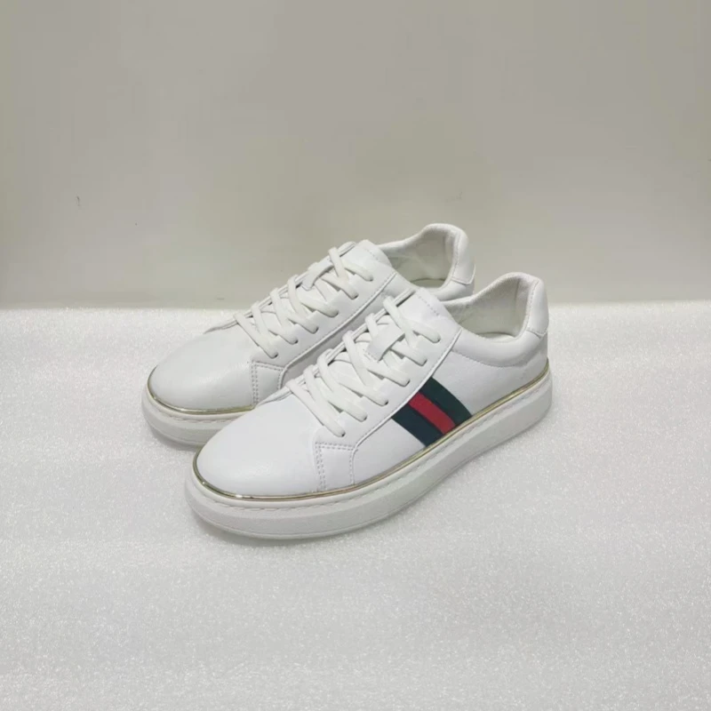 【断码特价】春季上新2025男款休闲商务小白鞋百搭麦昆鞋7011