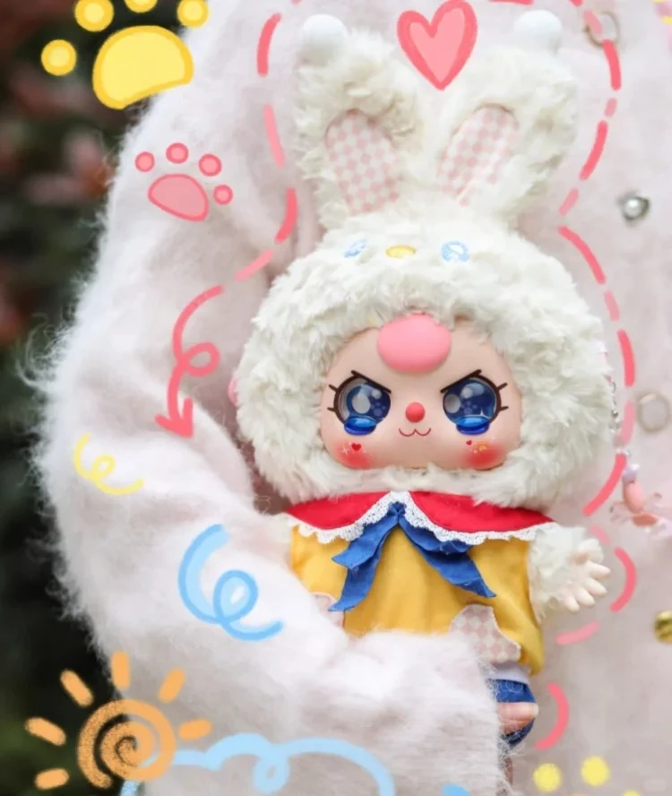 【毛绒娃娃400%】【踩后四】不空单毛绒潮玩可爱毛绒公仔挂饰玩具