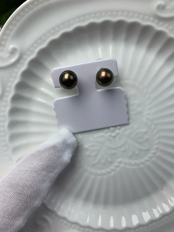 天然爱迪生珍珠耳钉