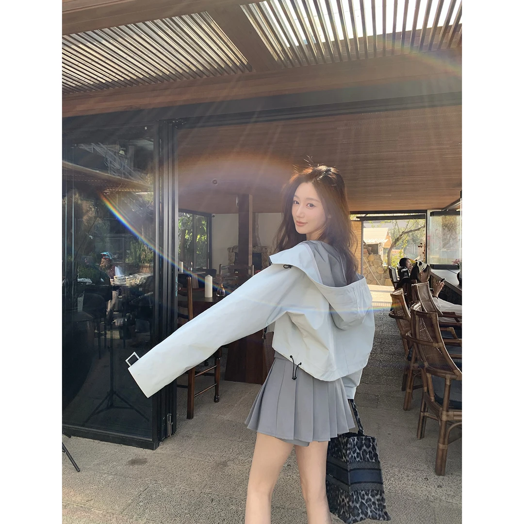 FORNI x YOYO 曼卡林深处 短款冲锋衣外套运动休闲百搭小众气质