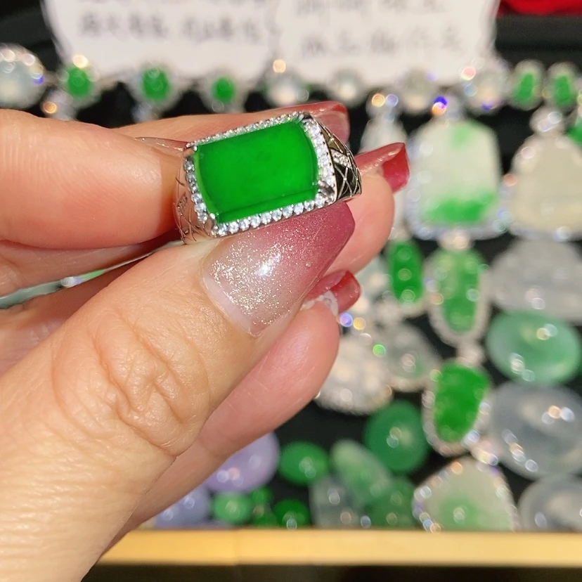 【闪购商品】未镶嵌戒指翡翠天然翡翠