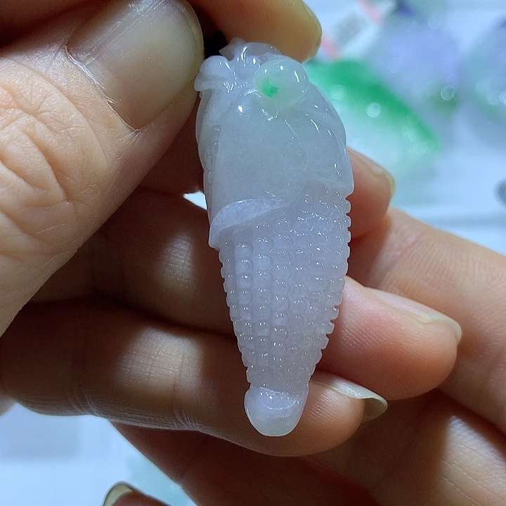 翡翠未镶嵌颈饰天然翡翠A货吊坠