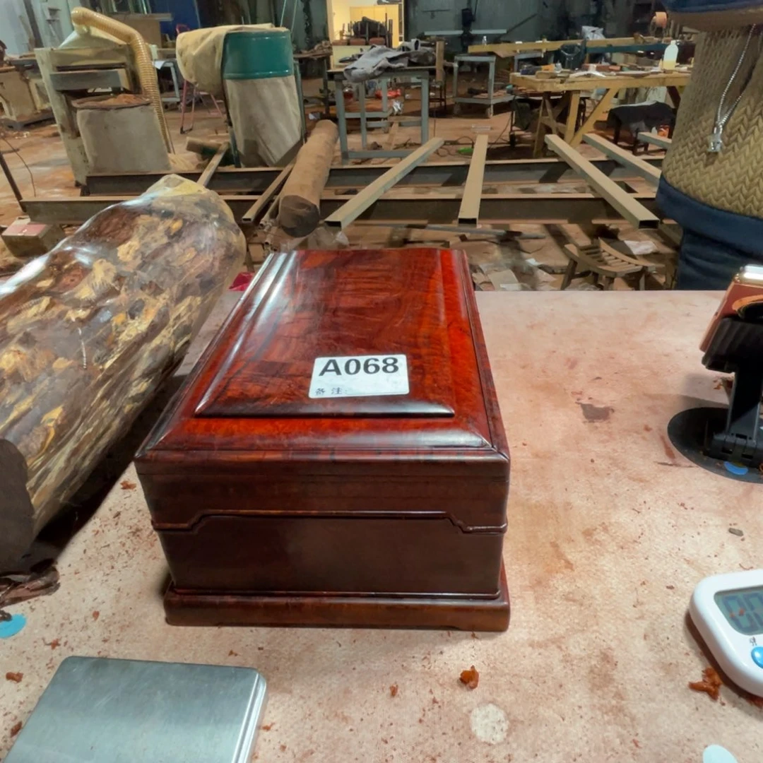 电***商檀香紫檀（小叶紫檀）机关书盒068号