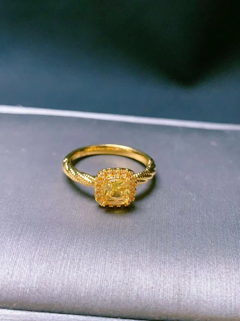 足金小方糖可调节克重可选轻奢精致送女友礼物J180-017