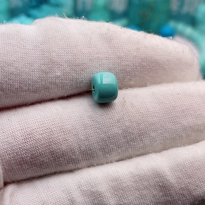 未镶嵌绿松石7.5m m