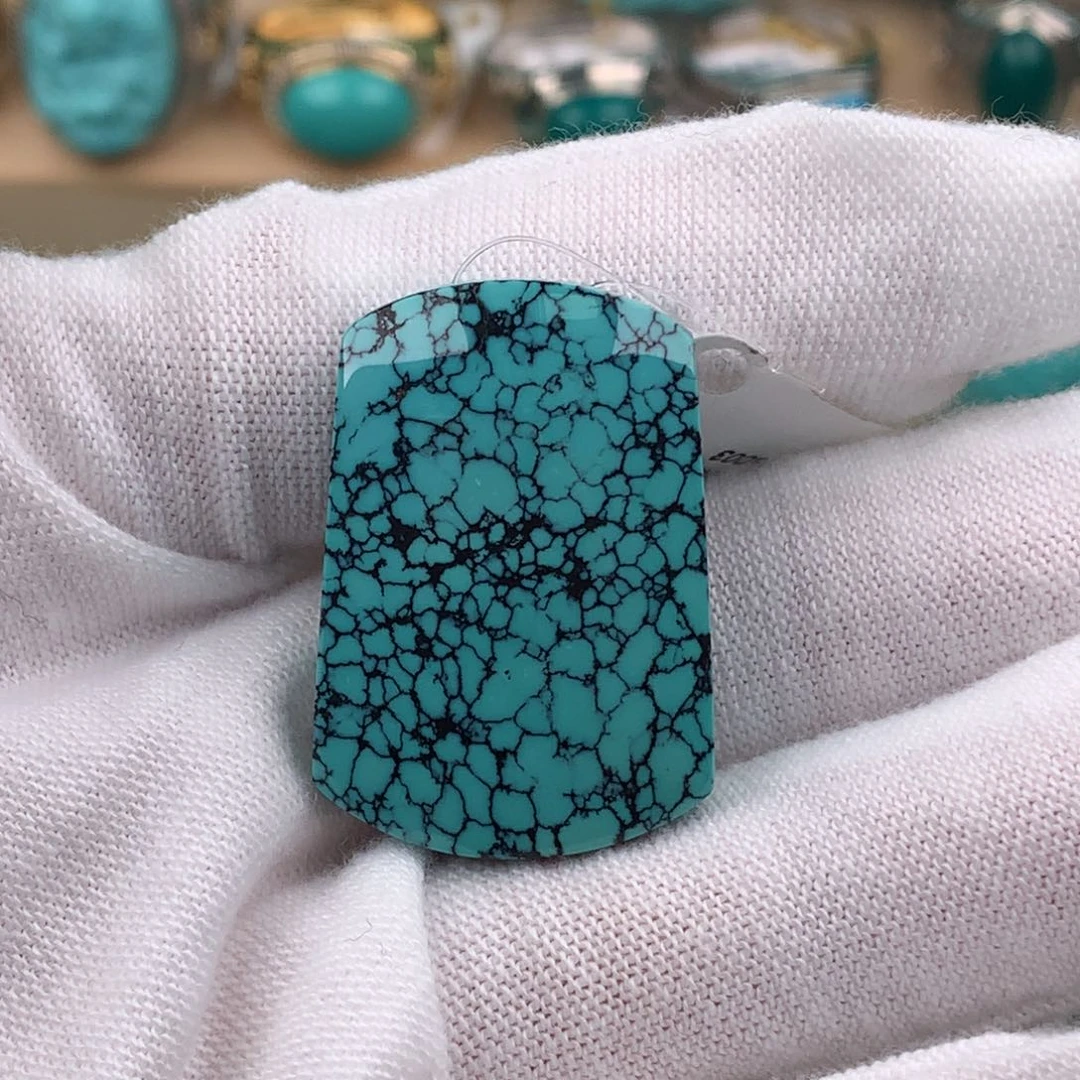 绿松石网花牌子未镶嵌