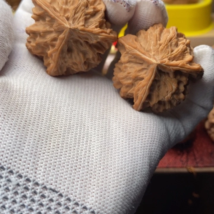 把件文玩核桃盘山三棱全品丁字奔41