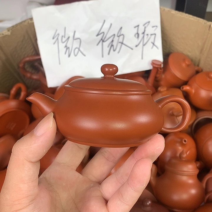 原矿朱泥茶具茶壶家用130