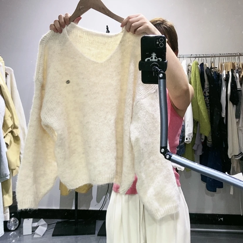 【闪购商品】杏色套头