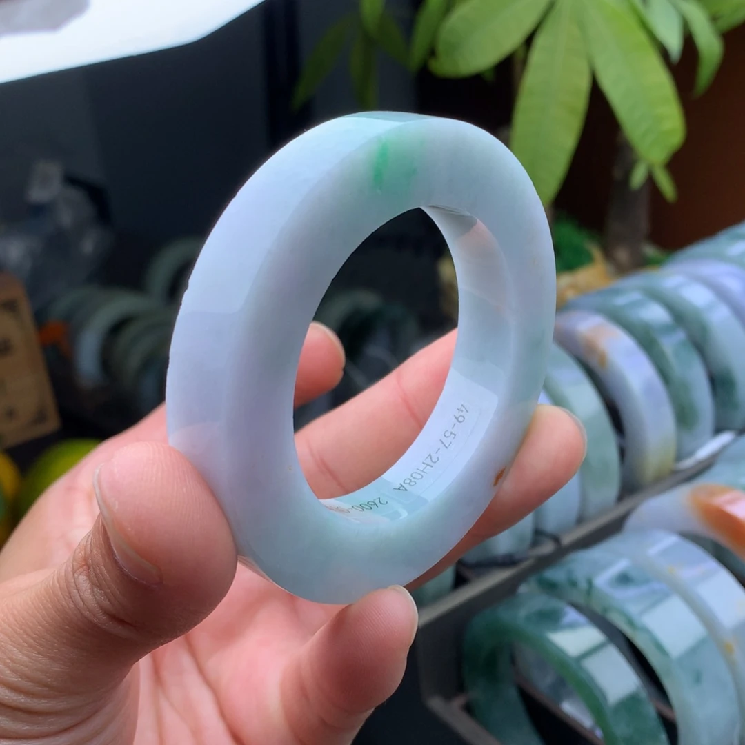 未镶嵌手镯定制翡翠定制手镯