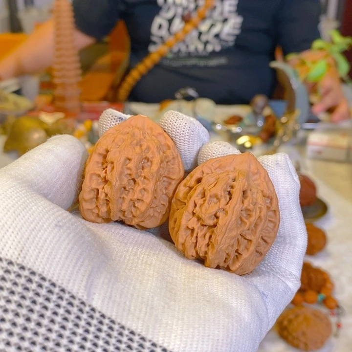 文玩核桃把件蓟县佛肚