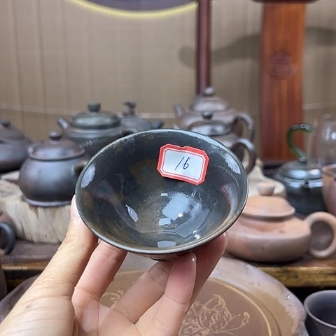 戬谷龙窑坭兴陶柴烧壶16