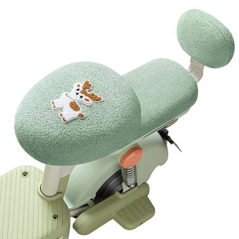 电动车三轮车坐垫加厚卡通新款电动车坐垫通用