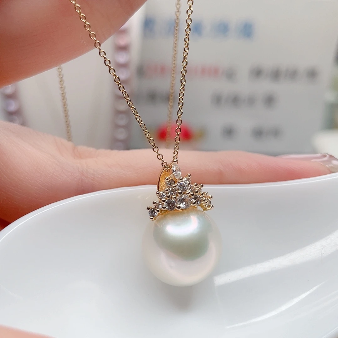 吊坠(赠链)合金淡水珍珠