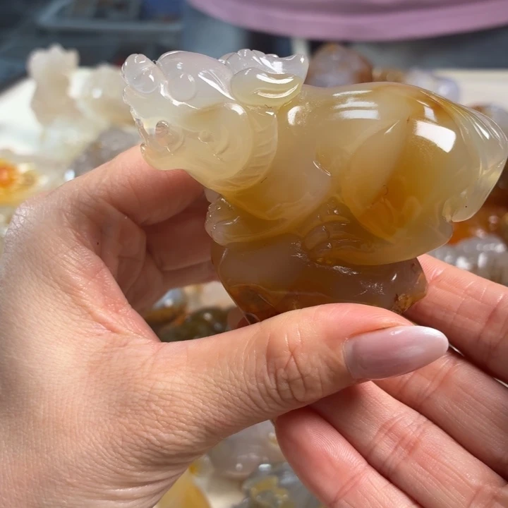 未镶嵌吊坠(不含链)玛瑙/玉髓