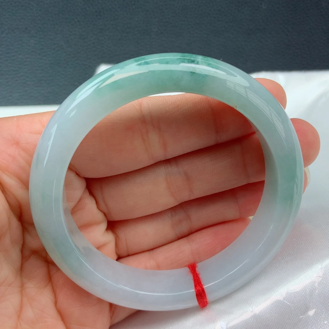 未镶嵌手镯翡翠54圈