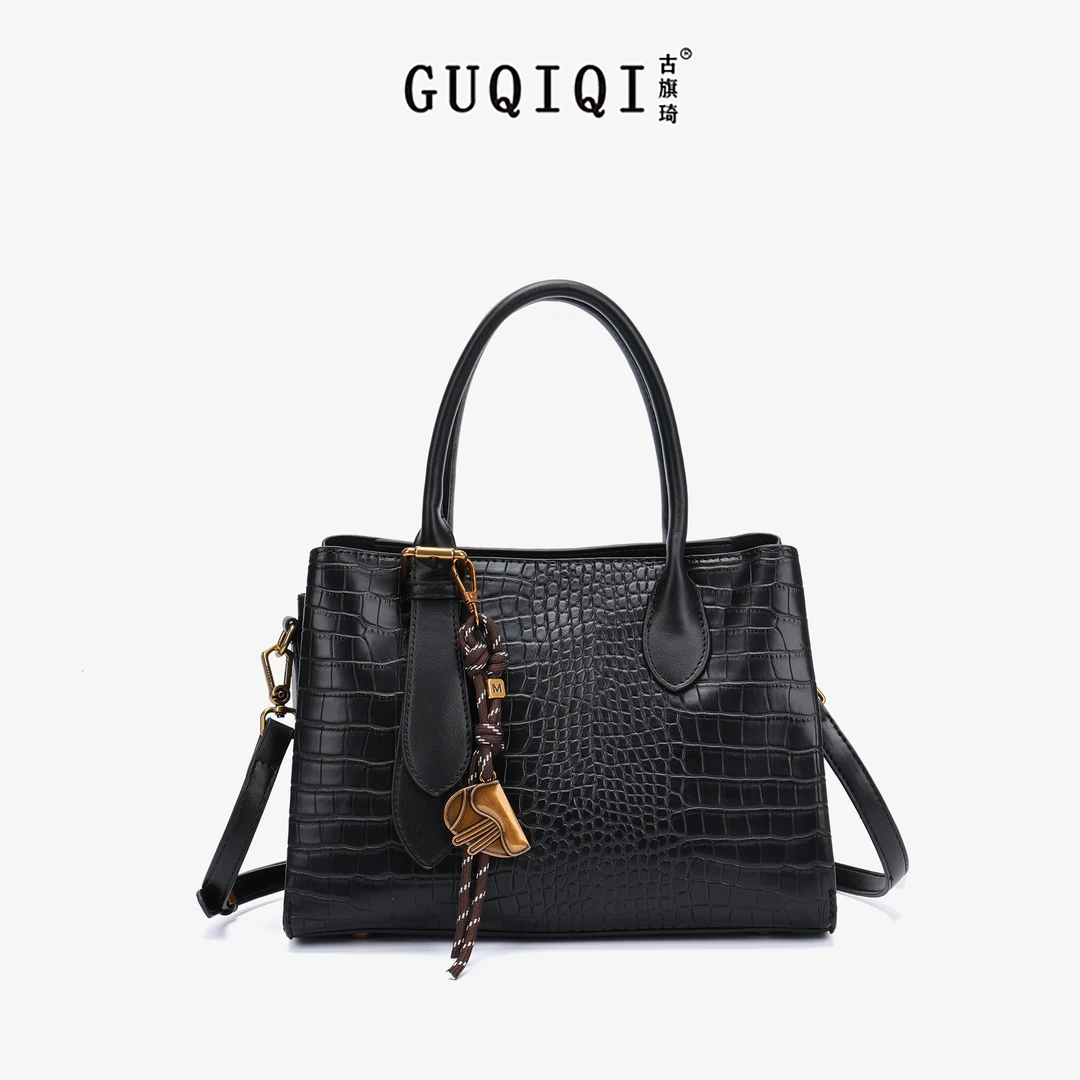 GUQIQI/古旗琦新款优雅气质贵妇手提包GQ1268