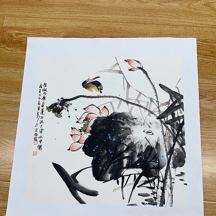 姜奇老师花鸟作品50×50