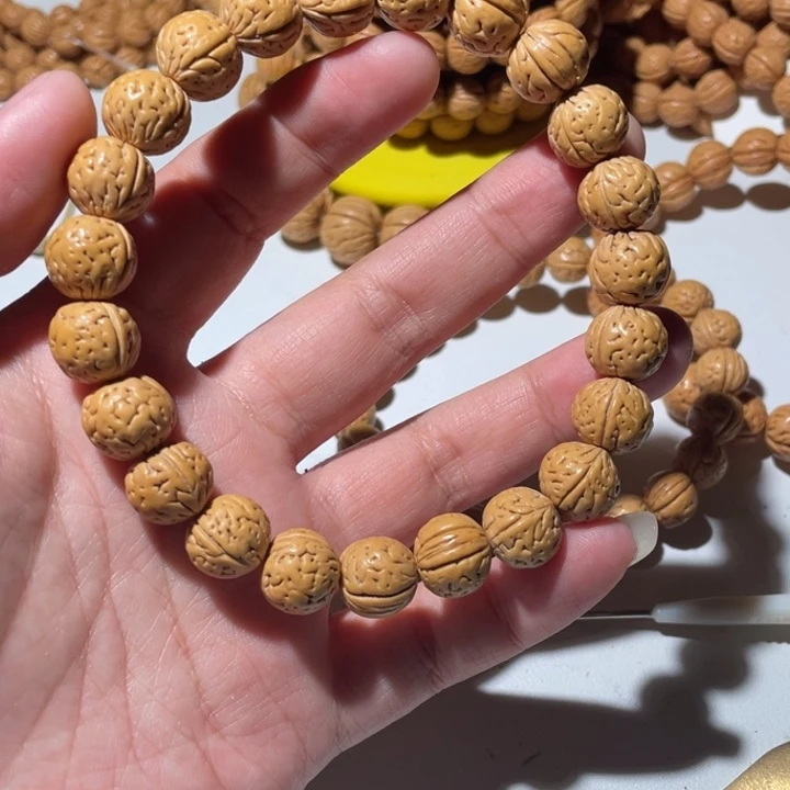 禹***阴桃核吊坠桃核手串沈阳小金豆12尺寸
