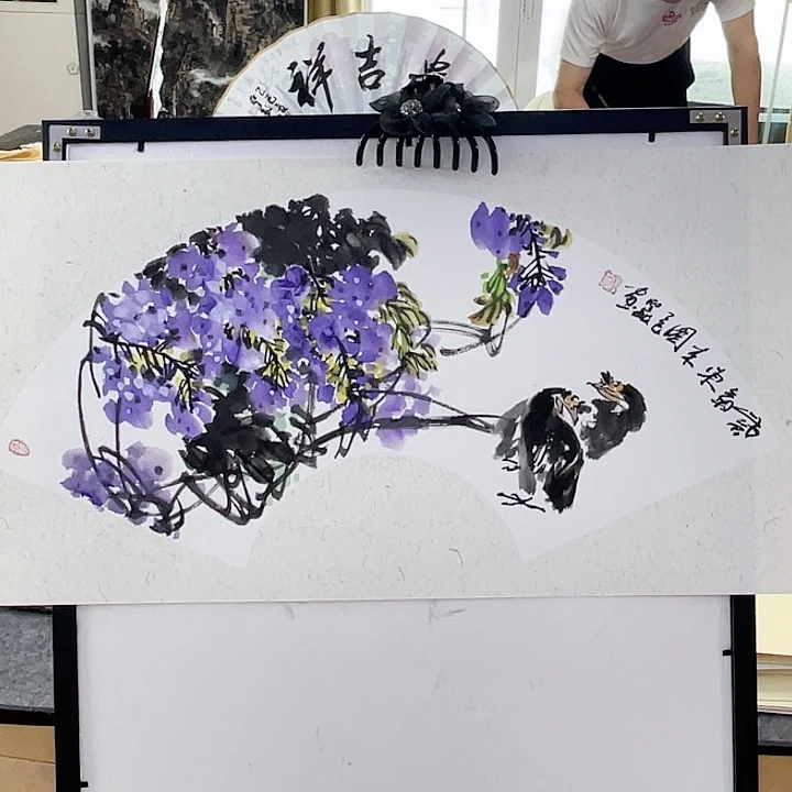 国画张圣敏先生纯手绘作品