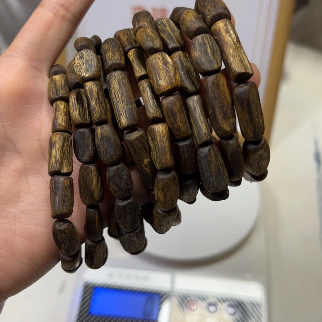 线香奇楠沉香手串随形