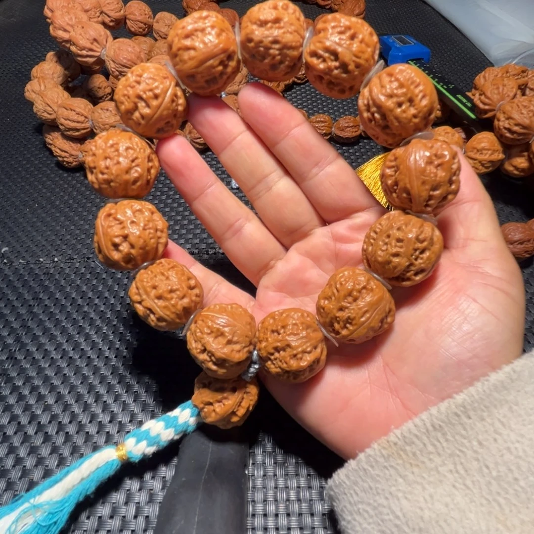 吊坠文玩核桃老款水波纹23