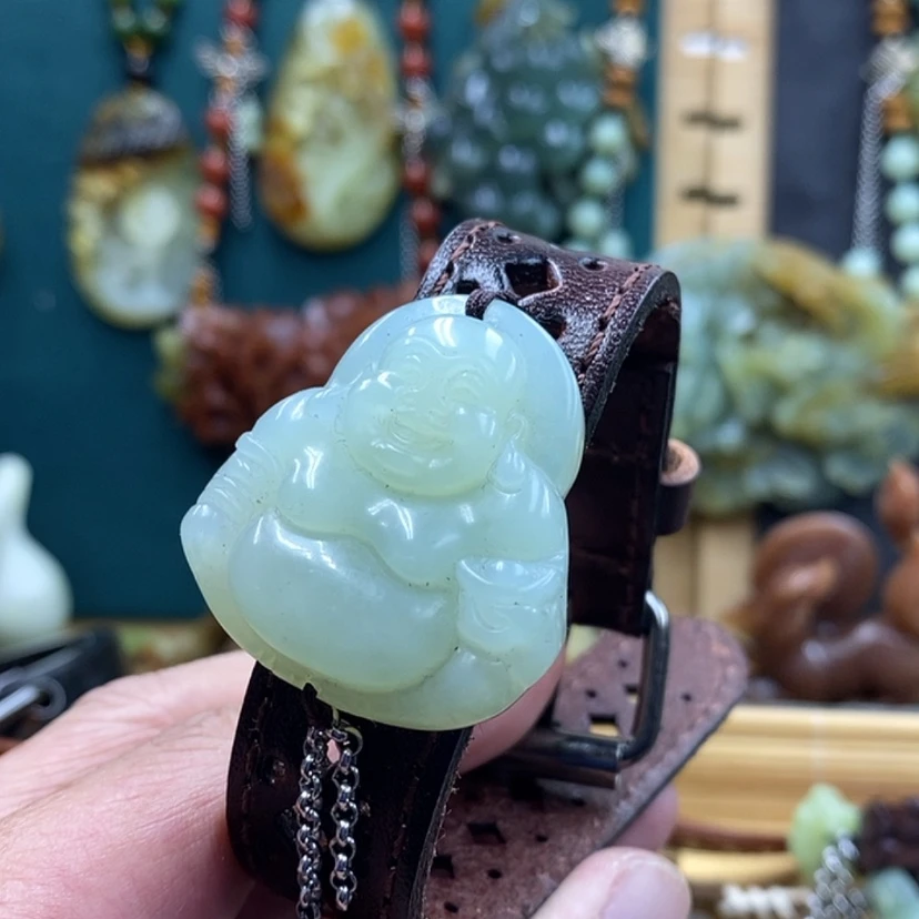 【闪购商品】未镶嵌岫玉手牌