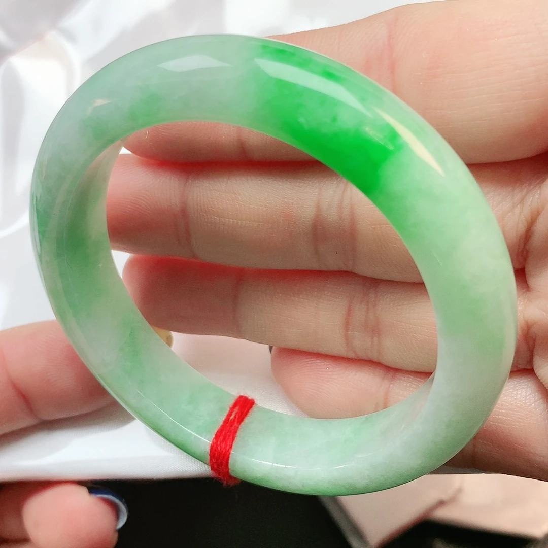 未镶嵌手镯翡翠正圈2349