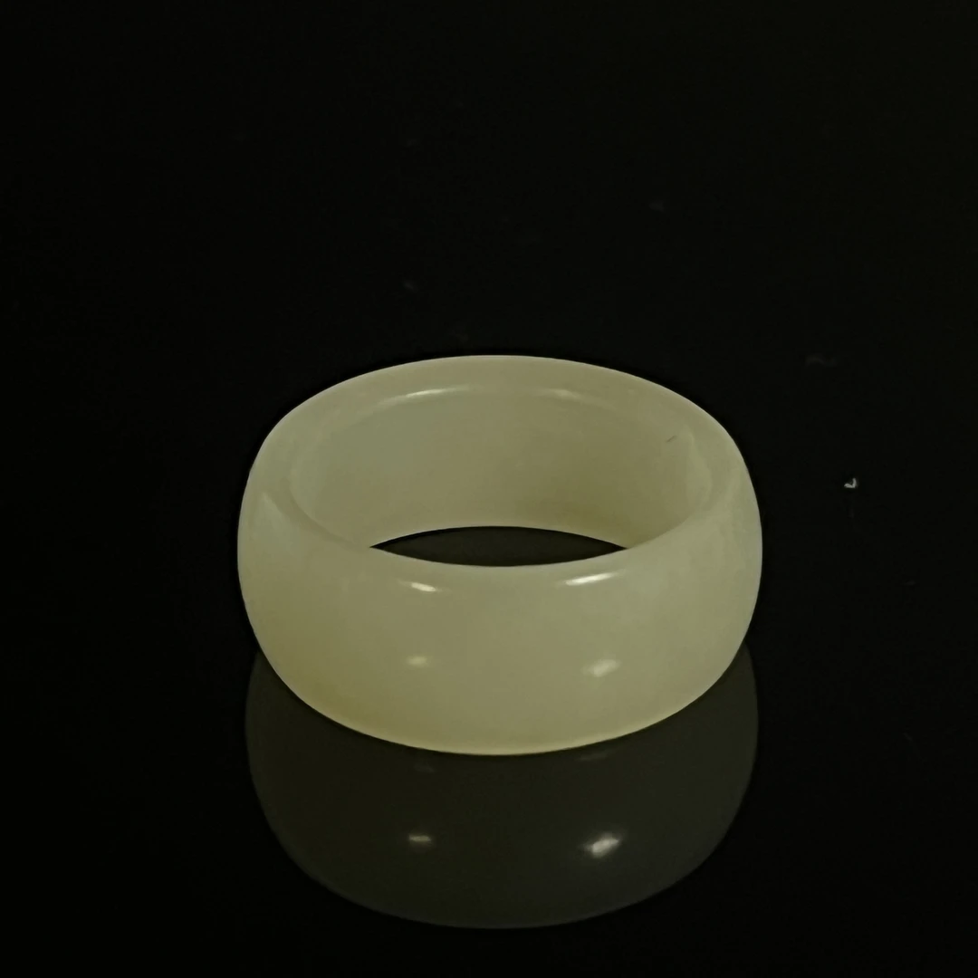 20世纪和田玉指环/HY537503/金玉良缘/槐荫山房