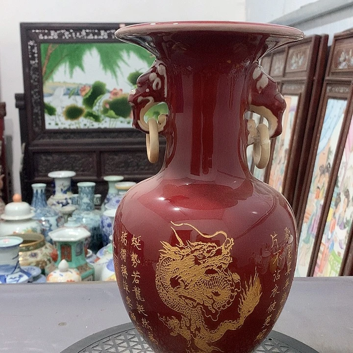 陶摆件博古架陶瓷摆件