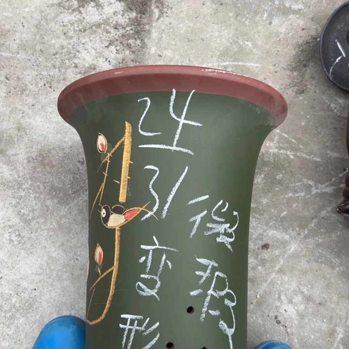 花盆紫砂紫砂的花