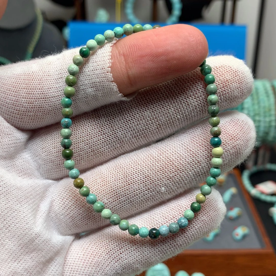 绿松石未镶嵌挂件