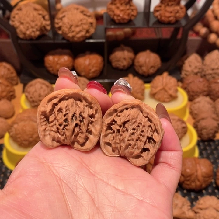 吊坠文玩核桃蛇头32