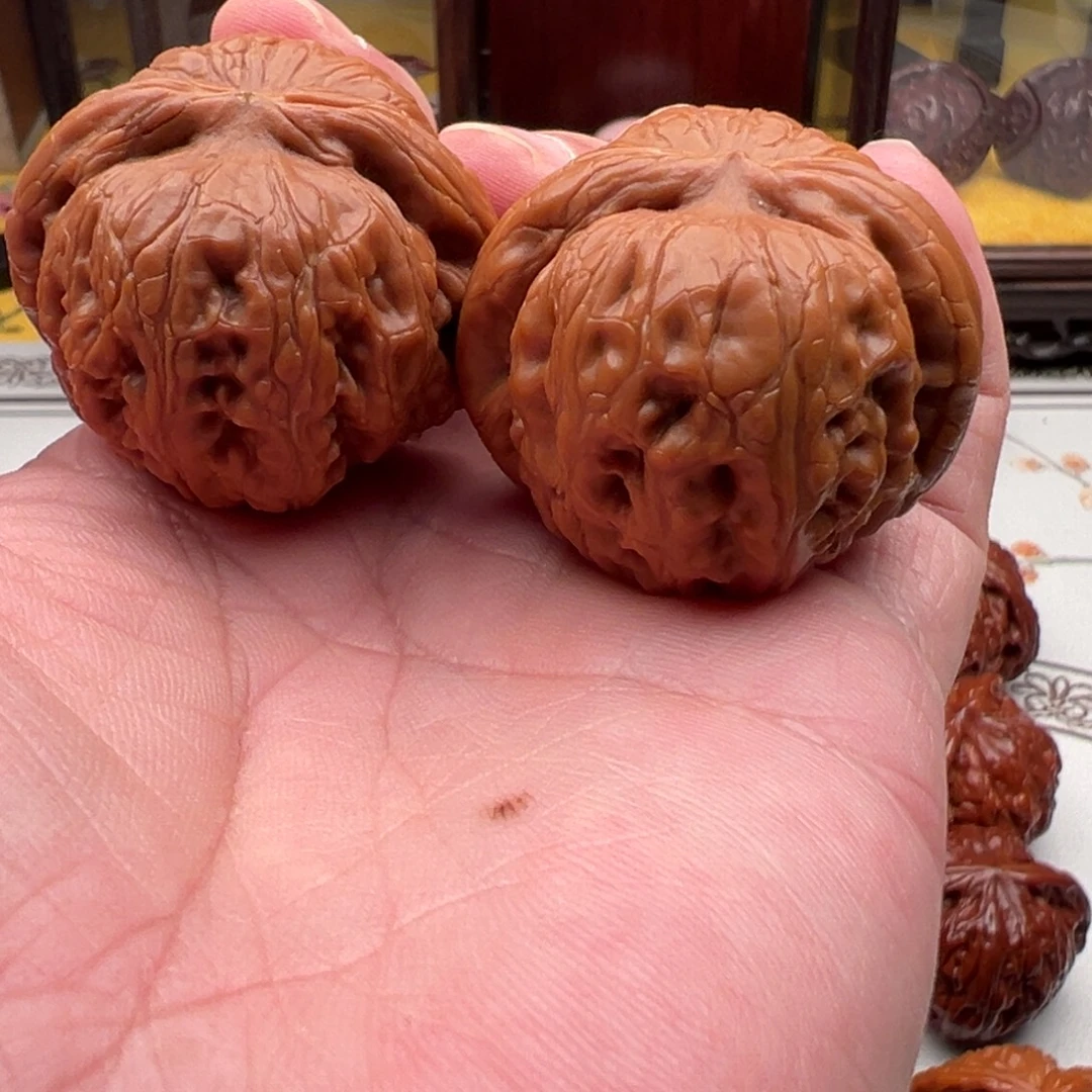 D***W猴头核桃吊坠元宝狮子头